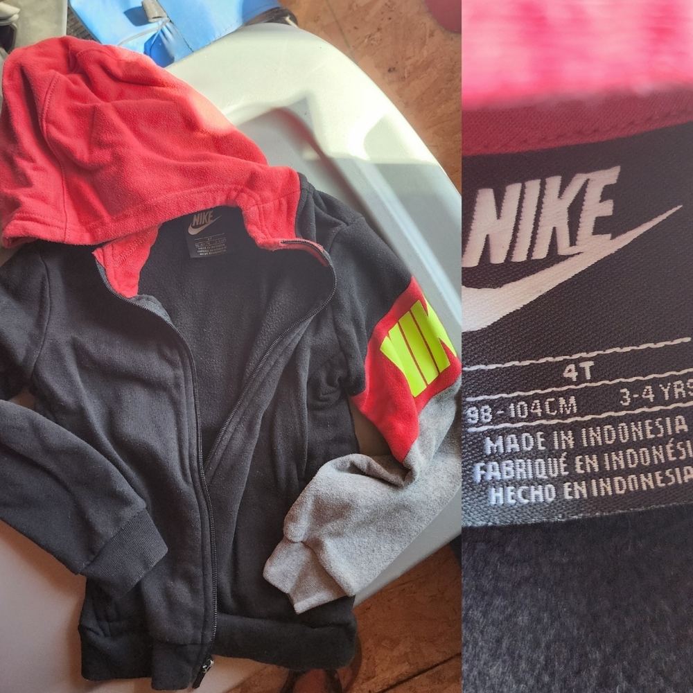 4t Nike Zip-up Hoodie